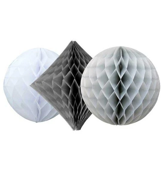 Honeycomb Set Chique (3st) Deco 1 Honeycomb Set Chique (3st) Deco