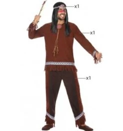 Indiaan Kostuum Voor Mannen