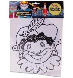 Inkleurmaskers Sint En Piet