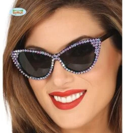 Jaren 50 Bril Met Strass