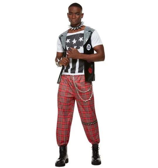 Jaren 90 Punk Kostuum Voor Mannen 1 Jaren 90 Punk Kostuum Voor Mannen