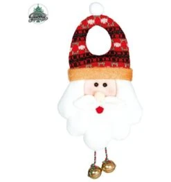 Kerst Deurhanger 32 Cm Met Belletjes