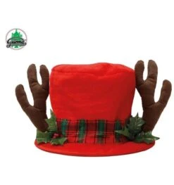 Kerst Hoed Met Rendiergewei
