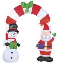 Kerst Opblaas Boog Deco