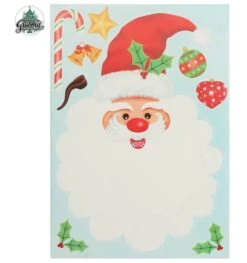 Kerst Sticker Om Op Te Schrijven 49x69 Cm