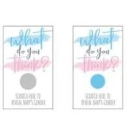 Kraskaart Gender Reveal Boy 10st