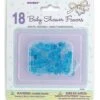 Kristallen Fopspeen Blauw 2,5cm 18st
