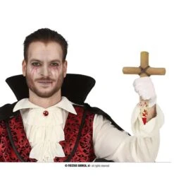 Kruis Paal Met Bloed 30 Cm