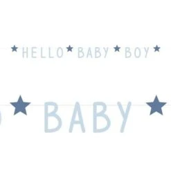 Letterslinger Blue Stars “Hello Baby Boy”