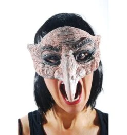 Luxe Latex Oog Masker Heks