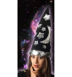 Magier / Tovenaar Hoed Zwart