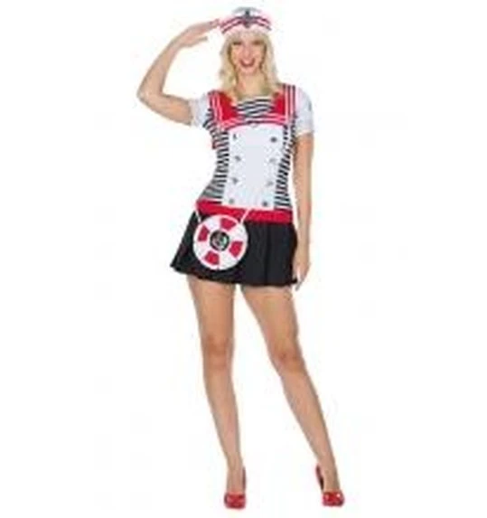 Matroos Dames Jurkje 1 Matroos Dames Jurkje