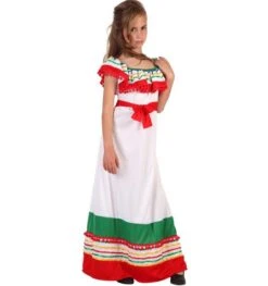 Mexicaanse Verkleed Jurk Voor Meisjes