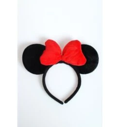 Minnie Mouse Oortjes Met Rode Strik Luxe