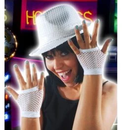 Nethandschoenen Kort Wit