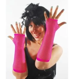 Nethandschoenen Lang Felroze