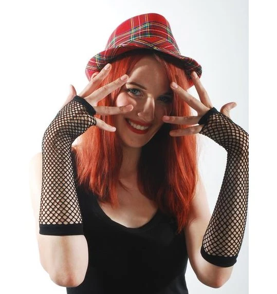 Nethandschoenen Lang Zwart 1 Nethandschoenen Lang Zwart