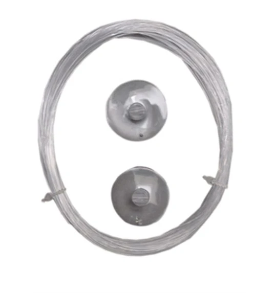 Nylondraad 10 Meter En 2 Zuignappen 1 Nylondraad 10 Meter En 2 Zuignappen