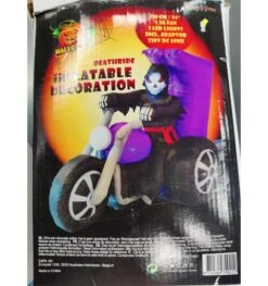 Opblaasbare Moto Grim Reaper