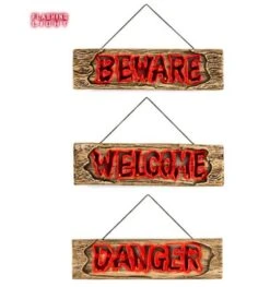 Oplichtend Halloween Decoratie Bord