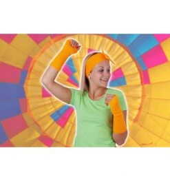 Oranje Arm Warmers 2 Stuks