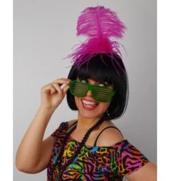 Party Bril Met Luikjes Groen