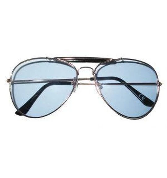 Piloten Bril Met Blauwe Glazen 1 Piloten Bril Met Blauwe Glazen