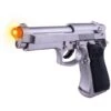 Pistool Zilver Met Licht En Geluid