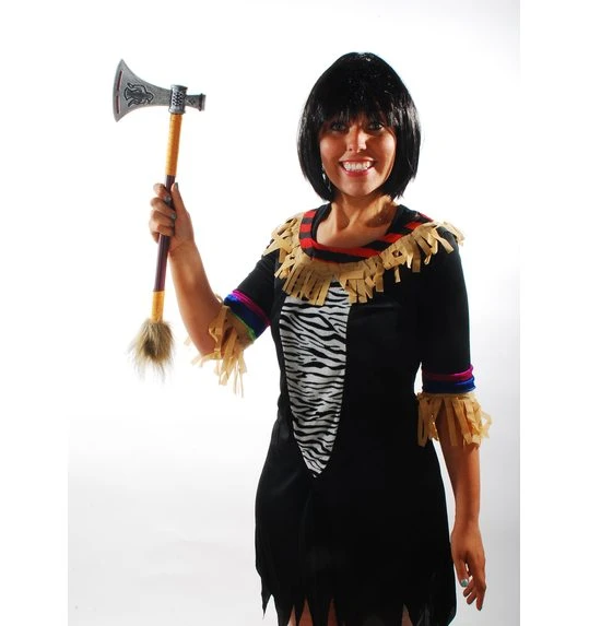 Plastic Indiaan Bijl Luxe 1 Plastic Indiaan Bijl Luxe