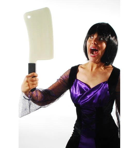 Plastic Slager Mes Glow In The Dark Halloween Wapen 1 Plastic Slager Mes Glow In The Dark Halloween Wapen