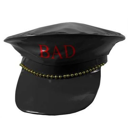 Politie Pet Zwarte Lak Bad 1 Politie Pet Zwarte Lak Bad