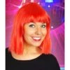 Pruik Met Pony Samantha Rood