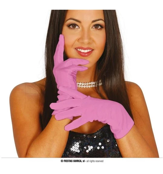 Roze Handschoenen 20 Cm 1 Roze Handschoenen 20 Cm