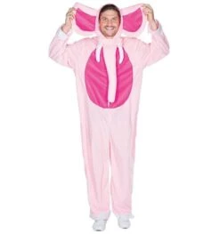 Roze Olifant Kostuum