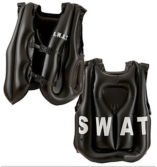 S.W.A.T. Opblaasbare Kogelvrije Vest Voor Kids 1 S.W.A.T. Opblaasbare Kogelvrije Vest Voor Kids