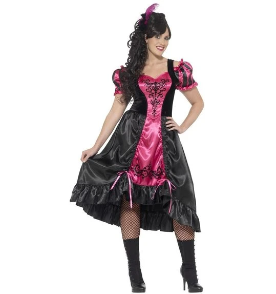 Saloon Dame Verkleed Jurk 1 Saloon Dame Verkleed Jurk