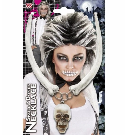 Schedel Ketting 2 Schedel Ketting - Afbeelding 2