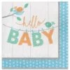 Servetten Hello Baby Boy 33 Cm 16 Stuks