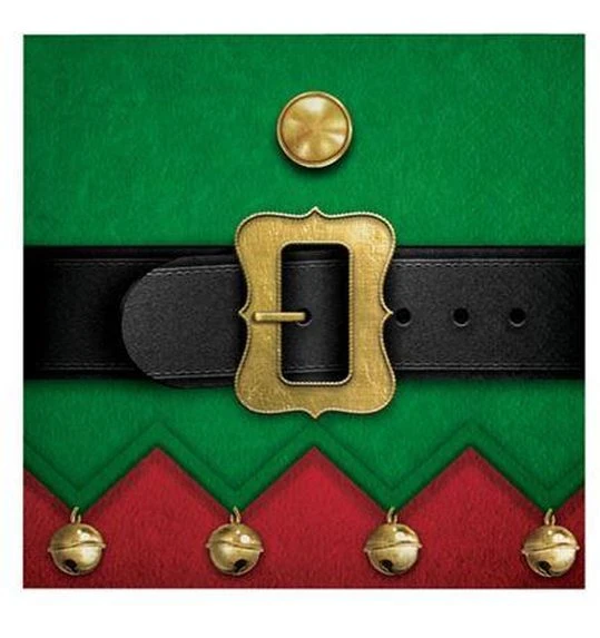 Servetten Kerst Elf (25x25cm, 16st) 1 Servetten Kerst Elf (25x25cm, 16st)