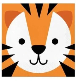 Servetten Tijger (33cm, 16st)