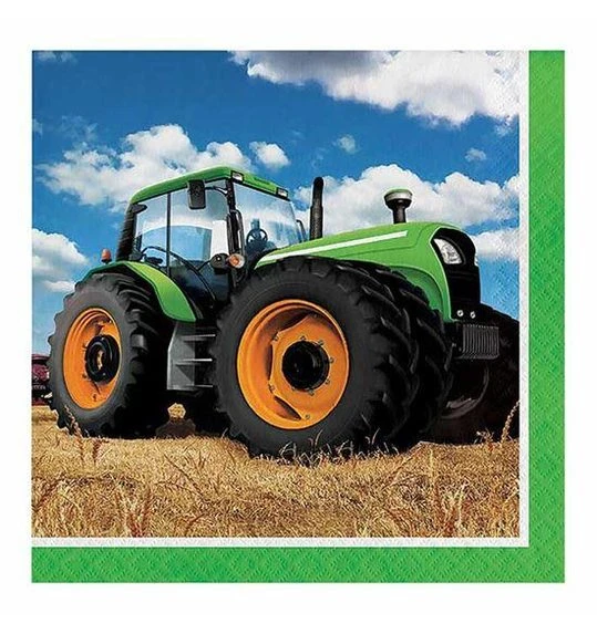 Servetten Tractor Time (33cm, 16st) 1 Servetten Tractor Time (33cm, 16st)