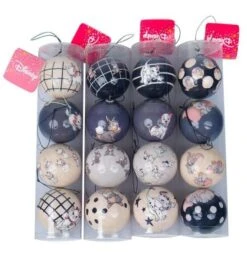 Set Van 4 Kerstballen Disney Classics