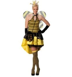 Sexy Bij Jurk Dames Kostuum