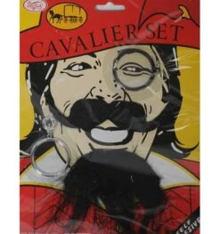 Snor En Baard Set Pirate