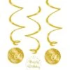Spiraal Decoratie Hanger Verjaardag 60 Jaar