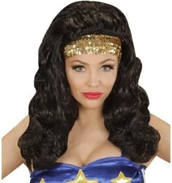 Super Heldin Pruik