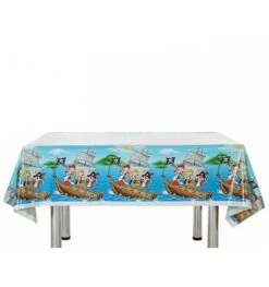 Tafellaken Plastic Piraten Kinderfeestje 137cmx182cm