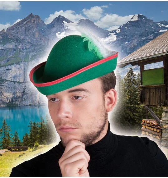Tirolerhoed Robin Groen 1 Tirolerhoed Robin Groen