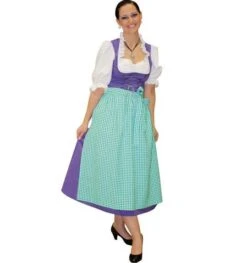 Tiroljurk Dirndl Paars