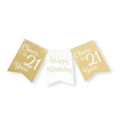 Verjaardag Slinger 21 Jaar - 6 Meter